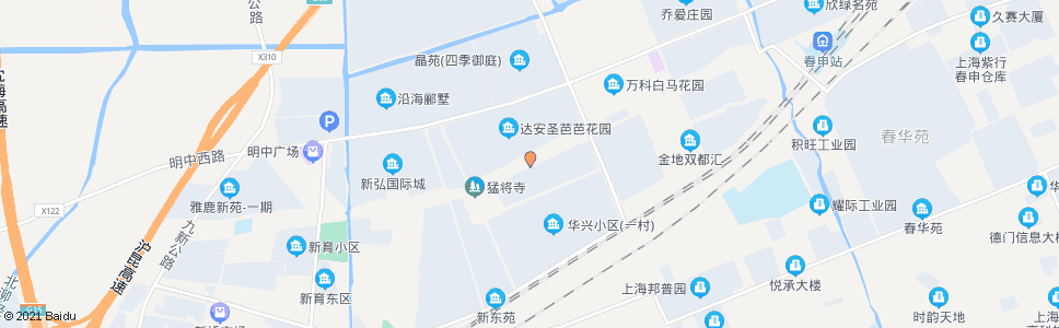 上海华新四期_公交站地图_上海公交_妙搜公交查询2025