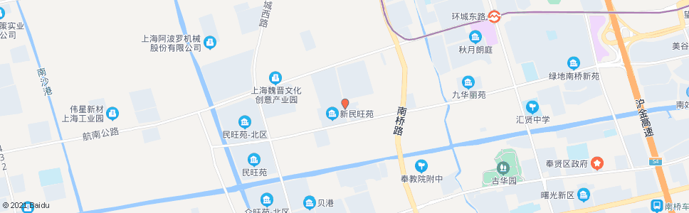 上海航南公路新民旺苑_公交站地图_上海公交_妙搜公交查询2025