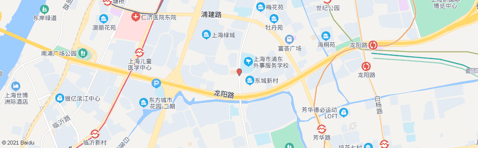 上海东建路锦绣路_公交站地图_上海公交_妙搜公交查询2025