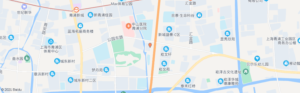 上海华乐路公园东路(检察院)_公交站地图_上海公交_妙搜公交查询2024