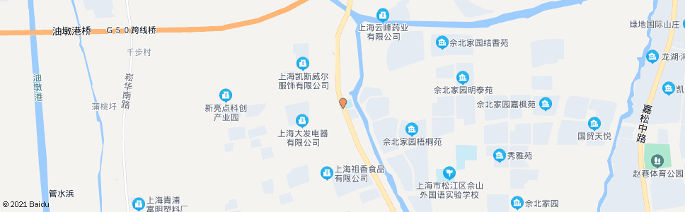 上海佘北公路吉业路_公交站地图_上海公交_妙搜公交查询2025