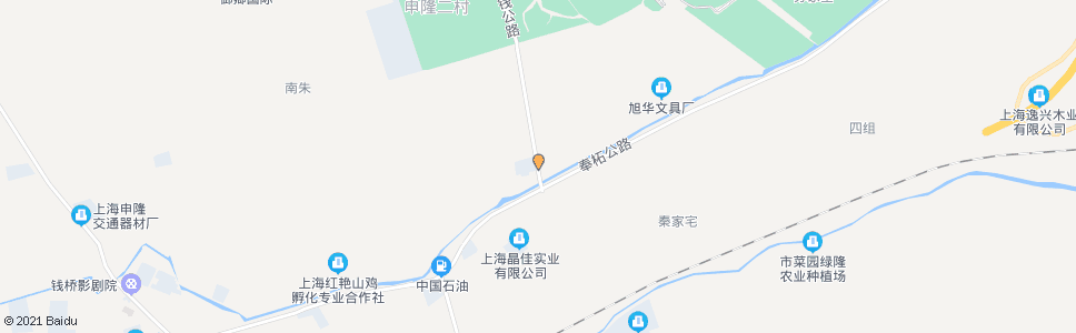 上海沿钱公路奉柘公路_公交站地图_上海公交_妙搜公交查询2025