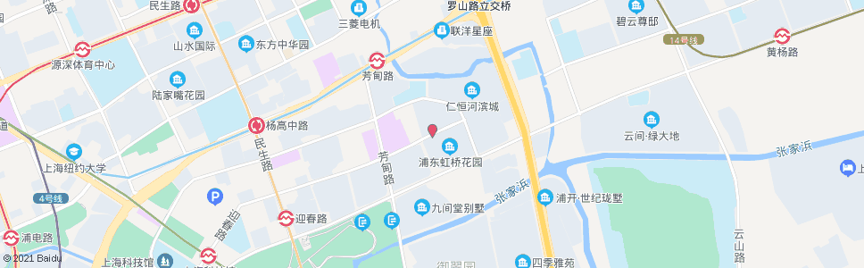 上海迎春路紫槐路_公交站地图_上海公交_妙搜公交查询2025