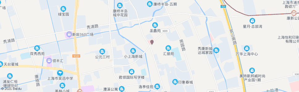 上海川周公路周东路_公交站地图_上海公交_妙搜公交查询2025