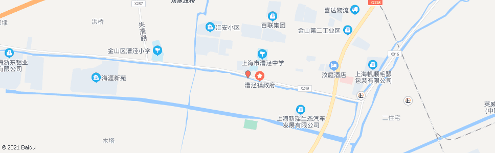 上海漕廊公路漕泾车站_公交站地图_上海公交_妙搜公交查询2025