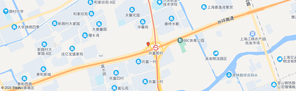 上海泰和西路蕴川路_公交站地图_上海公交_妙搜公交查询2025