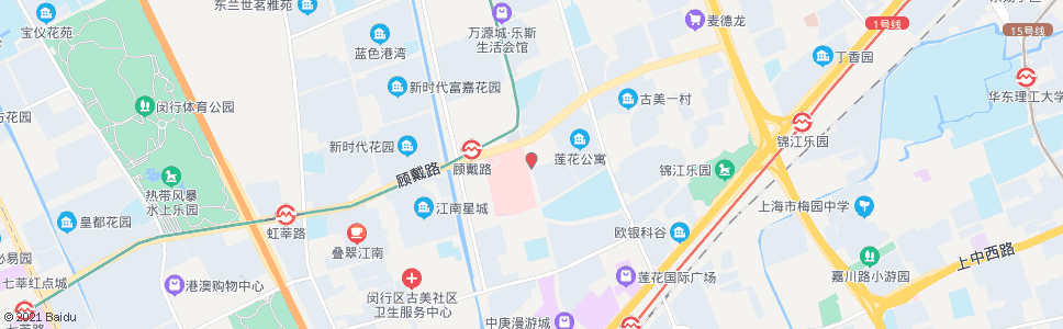 上海万源路顾戴路(儿科医院)_公交站地图_上海公交_妙搜公交查询2025