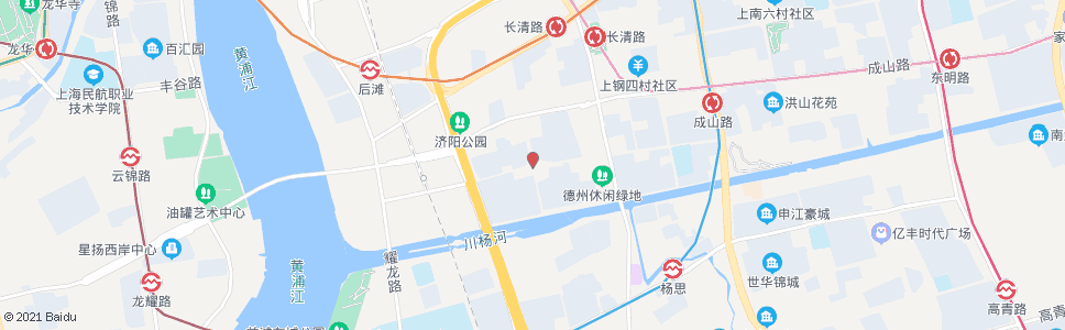 上海西营路德州路_公交站地图_上海公交_妙搜公交查询2025