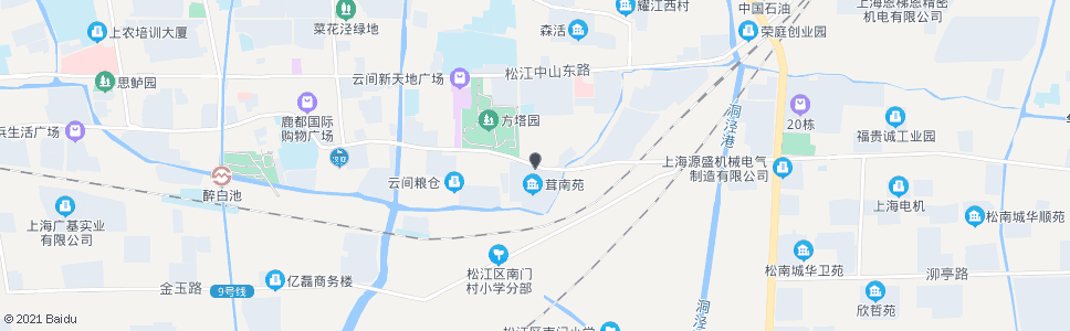 上海松汇路方塔南路_公交站地图_上海公交_妙搜公交查询2024