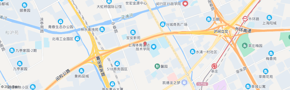 上海莘凌路南辅路(招呼站)_公交站地图_上海公交_妙搜公交查询2024