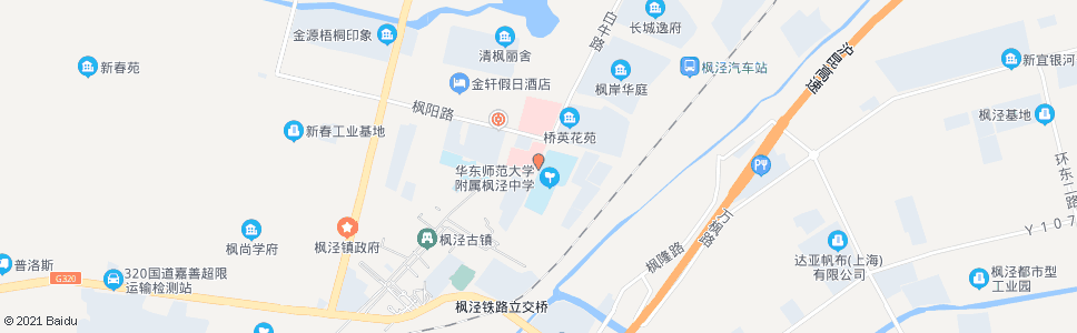 上海白牛路枫叶阳路(老车站)_公交站地图_上海公交_妙搜公交查询2025