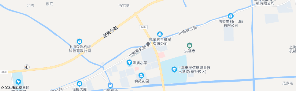 上海川南奉公路瓦洪公路_公交站地图_上海公交_妙搜公交查询2024