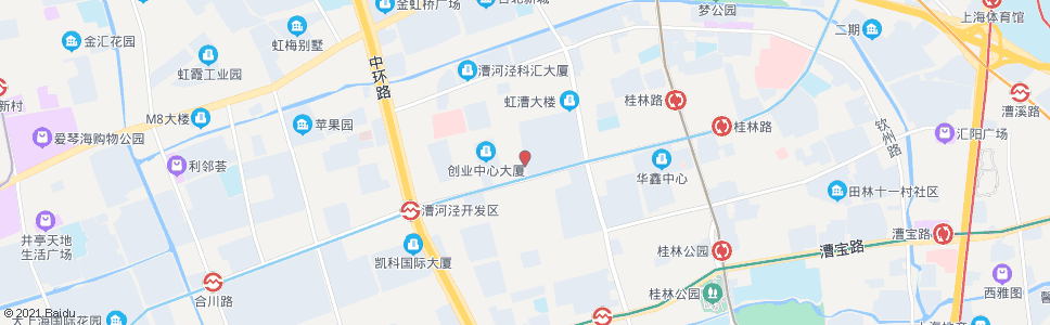 上海宜山路桂箐路_公交站地图_上海公交_妙搜公交查询2024