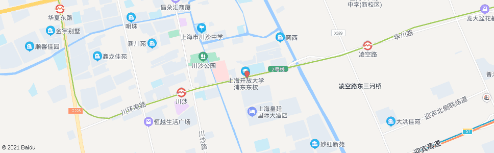 上海川环南路川黄路_公交站地图_上海公交_妙搜公交查询2024