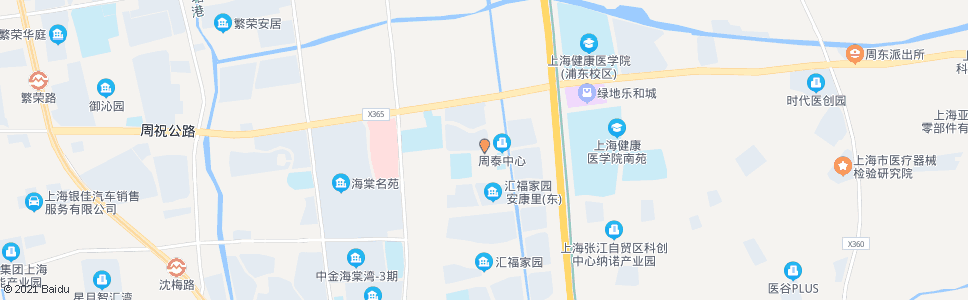 上海瑞建路周阳路_公交站地图_上海公交_妙搜公交查询2025