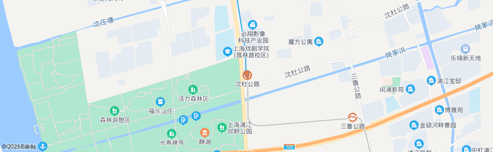 上海沈杜公路鲁陈路_公交站地图_上海公交_妙搜公交查询2025