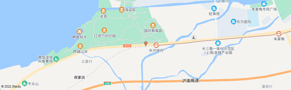 上海沪青平公路山湾_公交站地图_上海公交_妙搜公交查询2025