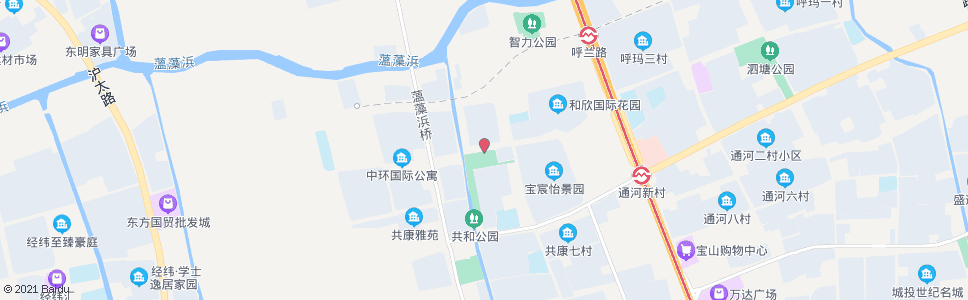 上海场北路长临路_公交站地图_上海公交_妙搜公交查询2025