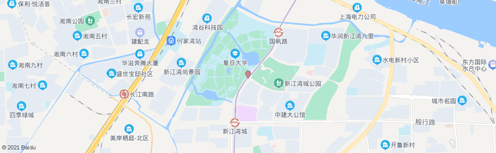 上海淞沪路国秀路_公交站地图_上海公交_妙搜公交查询2025