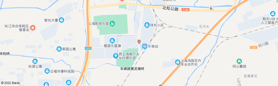 上海车峰路_公交站地图_上海公交_妙搜公交查询2025