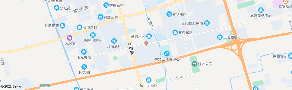 上海环城南路古华路(体育中心)_公交站地图_上海公交_妙搜公交查询2025