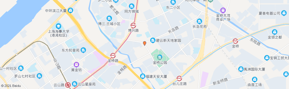 上海平度路长岛路_公交站地图_上海公交_妙搜公交查询2025