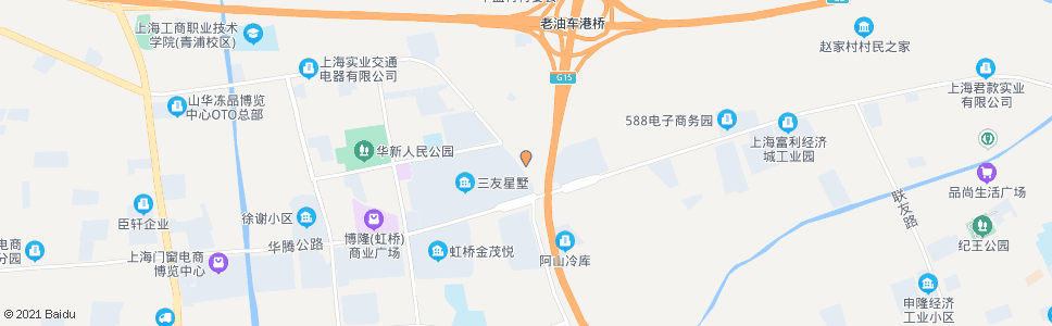 上海纪鹤公路华新_公交站地图_上海公交_妙搜公交查询2025