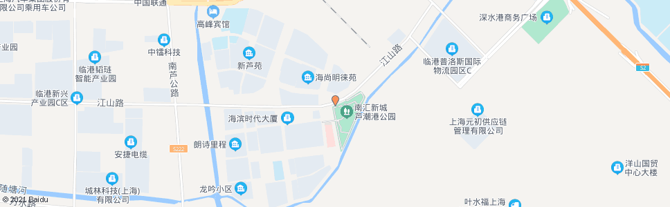 上海江山路潮和路_公交站地图_上海公交_妙搜公交查询2025