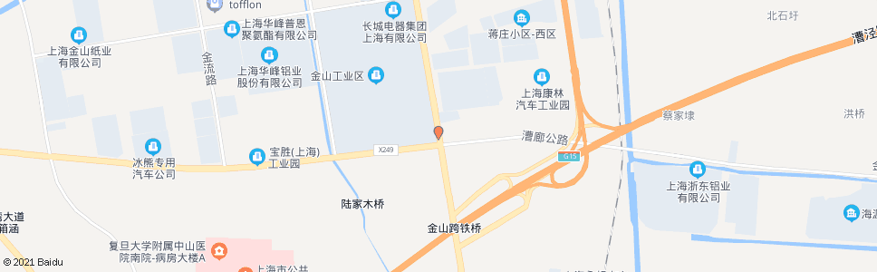 上海亭卫公路漕廊公路_公交站地图_上海公交_妙搜公交查询2025