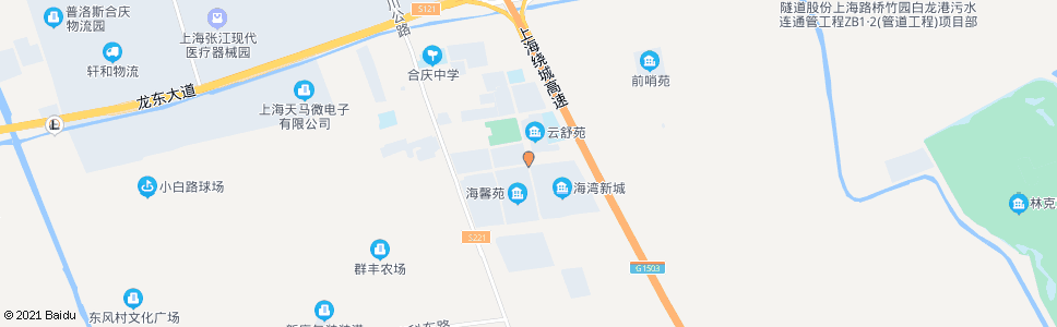 上海环庆中路庆利路_公交站地图_上海公交_妙搜公交查询2025