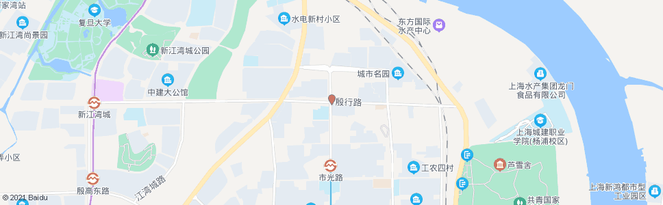 上海殷行路中原路_公交站地图_上海公交_妙搜公交查询2025