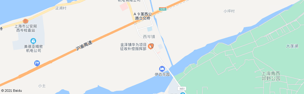 上海练西公路西岑_公交站地图_上海公交_妙搜公交查询2025