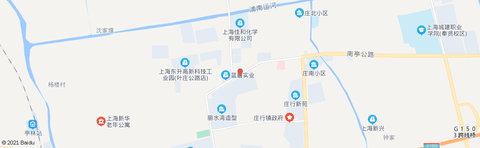 上海南亭公路三民路_公交站地图_上海公交_妙搜公交查询2025