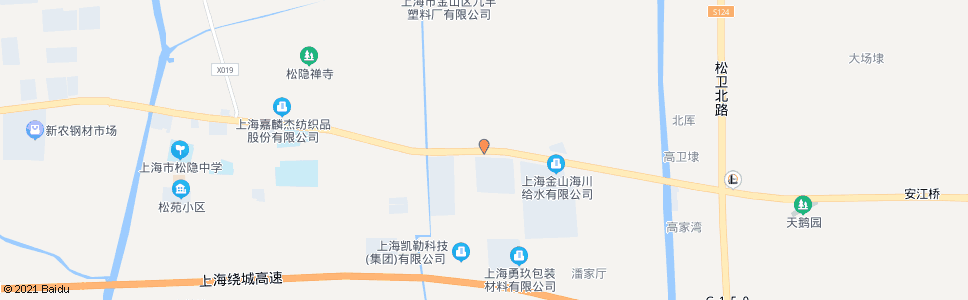 上海亭枫公路盛家埭_公交站地图_上海公交_妙搜公交查询2025