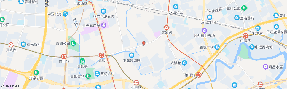 上海铜川路府村路_公交站地图_上海公交_妙搜公交查询2025