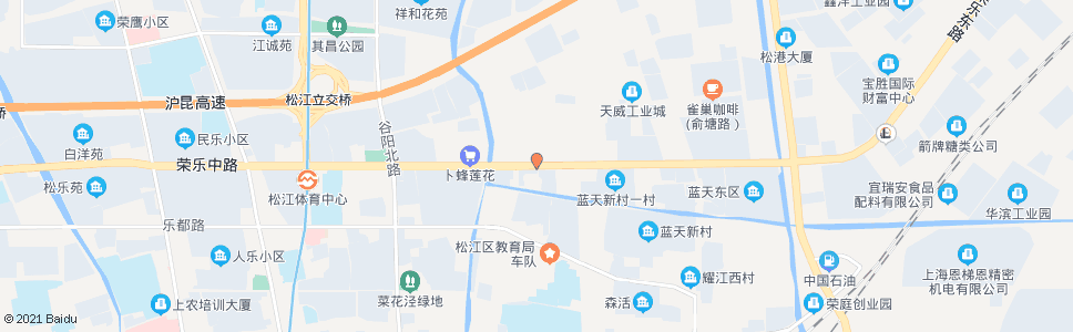 上海荣乐路沪松公路_公交站地图_上海公交_妙搜公交查询2024