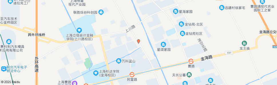 上海民春路川沙路_公交站地图_上海公交_妙搜公交查询2025