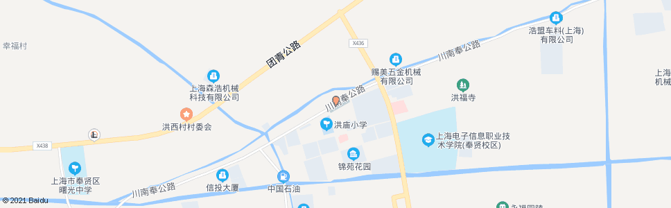 上海川南奉公路洪运路_公交站地图_上海公交_妙搜公交查询2025