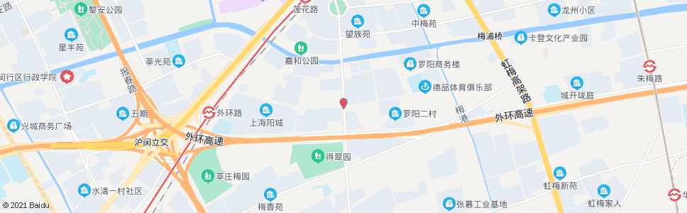 上海莲花路罗锦路_公交站地图_上海公交_妙搜公交查询2025