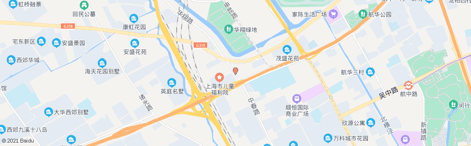 上海中春路沪青平公路_公交站地图_上海公交_妙搜公交查询2025