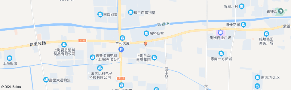 上海陶桥路沪南公路_公交站地图_上海公交_妙搜公交查询2025