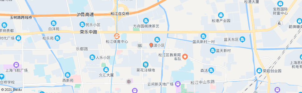 上海菜花泾市场_公交站地图_上海公交_妙搜公交查询2024