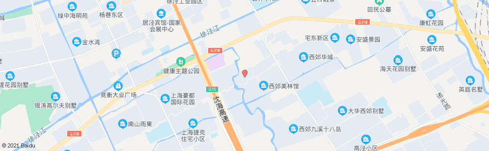 上海高泾路沪青平公路(高景花园)_公交站地图_上海公交_妙搜公交查询2025