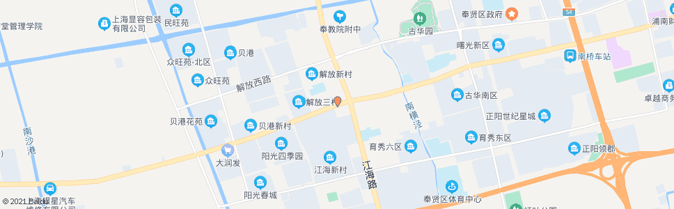 上海南亭公路南星路_公交站地图_上海公交_妙搜公交查询2024