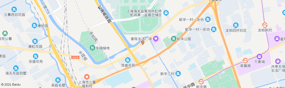 上海沪青平公路吴家巷_公交站地图_上海公交_妙搜公交查询2025