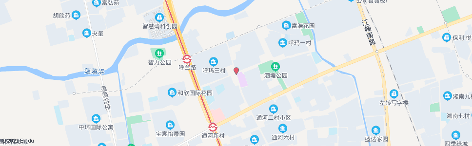 上海通河路呼玛路_公交站地图_上海公交_妙搜公交查询2025