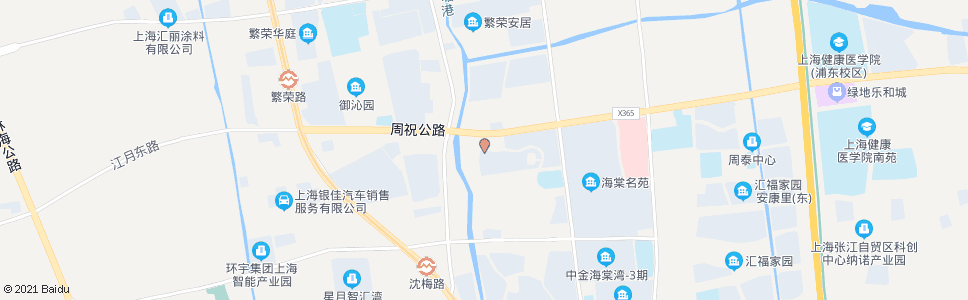 上海瑞阳路瑞浦路_公交站地图_上海公交_妙搜公交查询2025