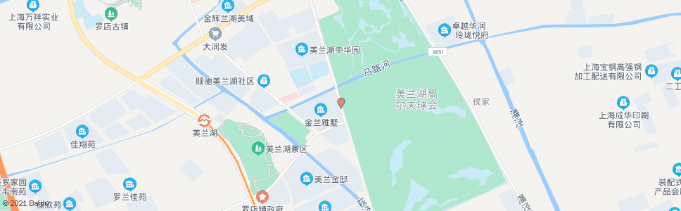 上海抚远路美兰湖路_公交站地图_上海公交_妙搜公交查询2025