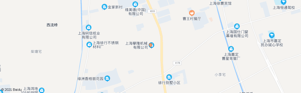 上海徐曹路浏翔公路_公交站地图_上海公交_妙搜公交查询2025