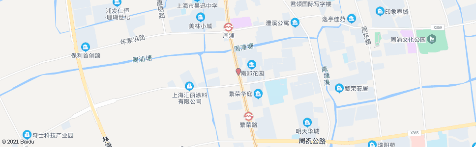 上海沪南公路横桥路_公交站地图_上海公交_妙搜公交查询2025